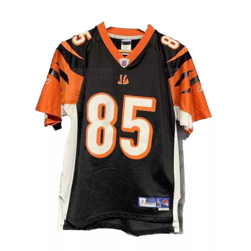 NFL Chad Johnson Reebok Cincinnati Bengals Jersey Size Youth Large (14-16)